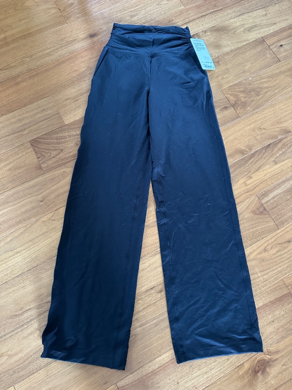 lululemon athletica Wide Leg Pants in Black